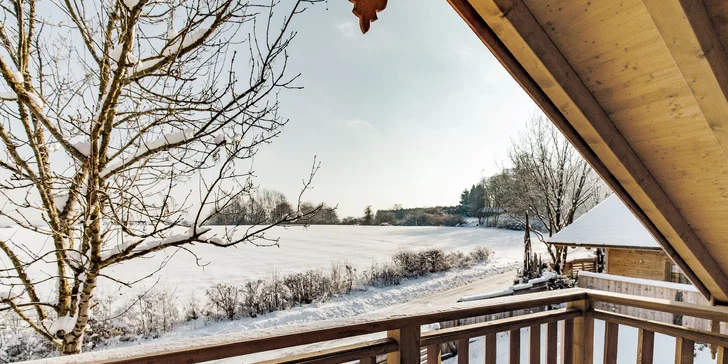 Německo pro dva i rodinu: chalet s privátním i veřejným wellness a snídaně