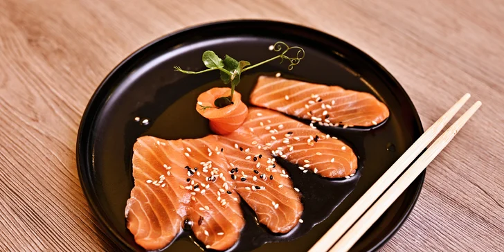 Asijské all you can eat v centru Prahy: sushi, nudle, mořské plody i dim sum