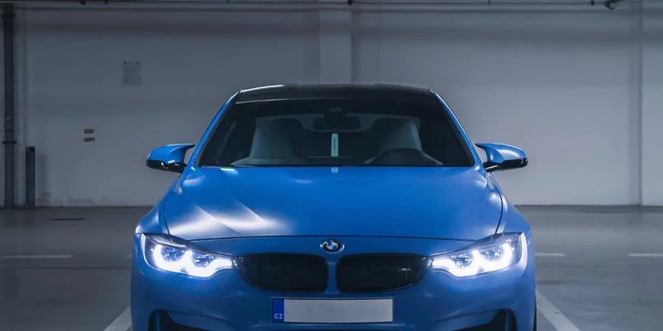Zapůjčení žihadla BMW M4 Competition 600HP ve dnech pondělí–čtvrtek: 1, 3 nebo 5 hod.