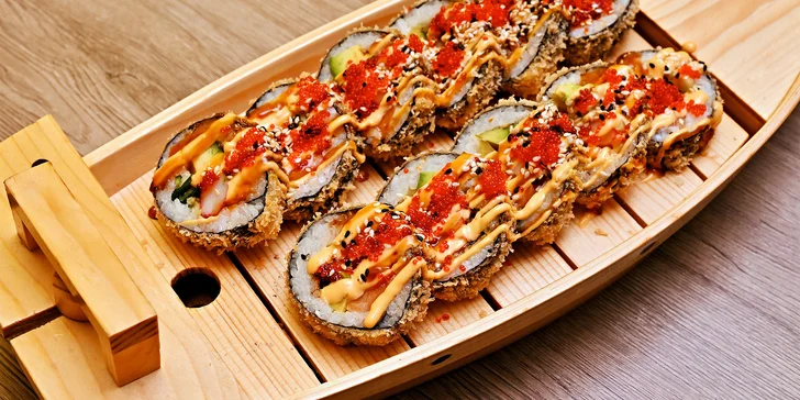 Asijské all you can eat v centru Prahy: sushi, nudle, mořské plody i dim sum
