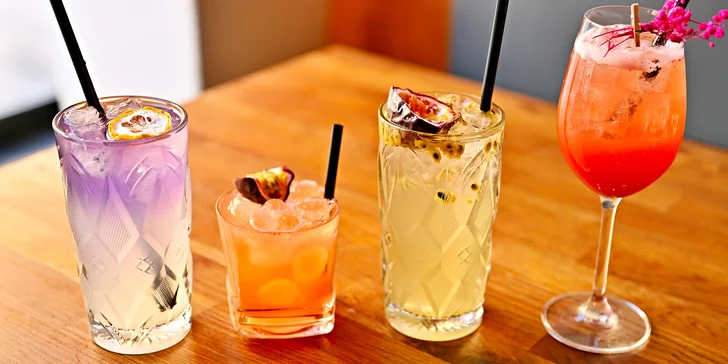 Limonády, koktejly a poke bowl s shishou či asijské menu pro dva na Vinohradech