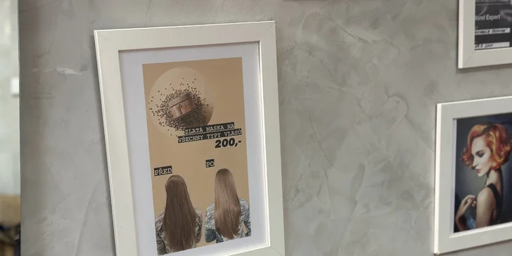 Dámský střih včetně regenerace a stylingu s možností barvení v Nuslích