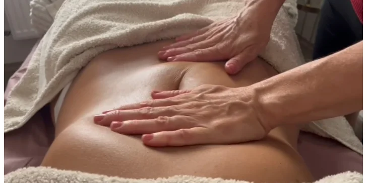 Ženské léčivé masáže na 60-90 min pro hormonální rovnováhu, úlevu při menstruaci, v těhotenství aj.