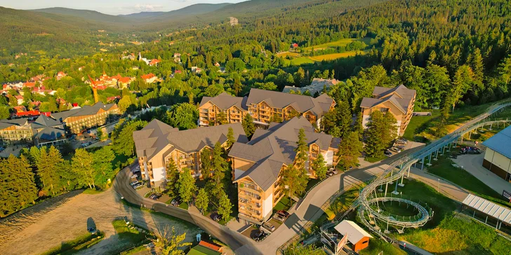 Nový resort v polských Jizerkách: se snídaní či polopenzí, možnost i apartmánu s privátní saunou