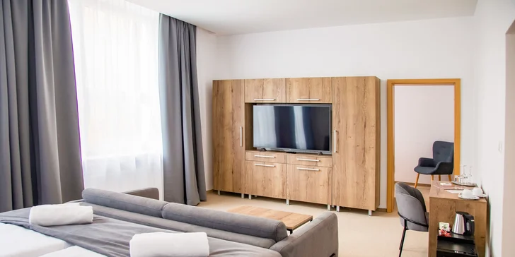 V hotelu Limba jsou k dispozici pokoje pro 2–6 osob.