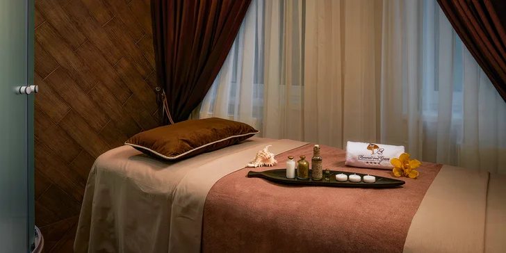 Privátní wellness pro dva: sauna, hydromasážní vana, pití i občerstvení