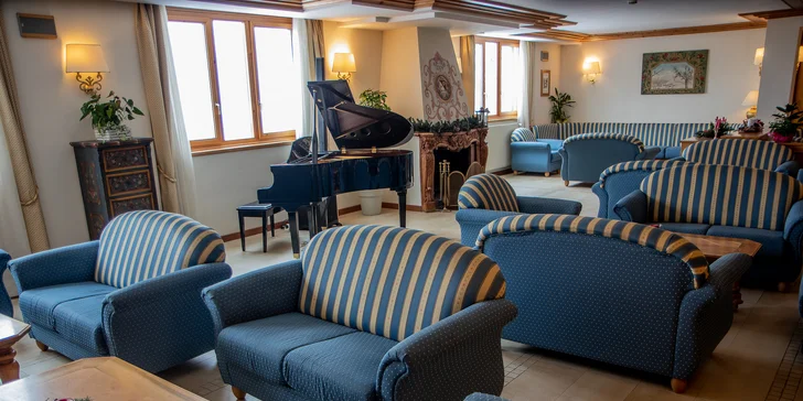 Folgarida: čtyřhvězdičkový hotel přímo na svahu, all inclusive, wellness i animace