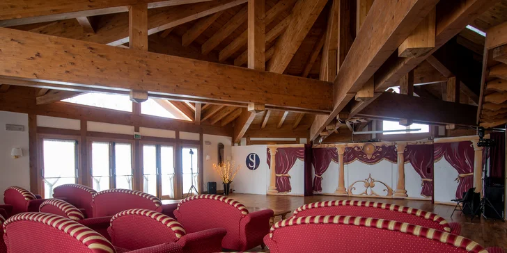 Folgarida: čtyřhvězdičkový hotel přímo na svahu, all inclusive, wellness i animace
