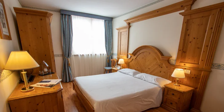 Folgarida: čtyřhvězdičkový hotel přímo na svahu, all inclusive, wellness i animace