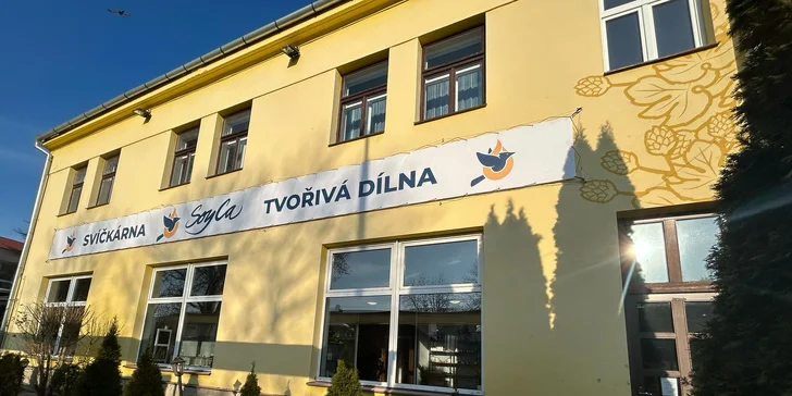 Kreativní tvoření ve svíčkárně SoyCa v Olomouci pro 1 či 2 osoby