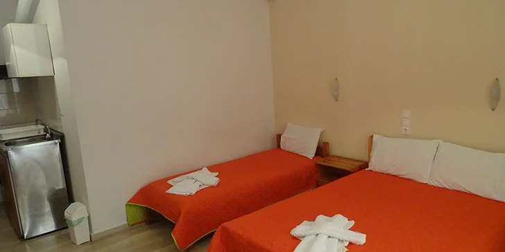 Letecký zájezd na Lefkadu: studia u oblázkové pláže, 10 minut od centra letoviska