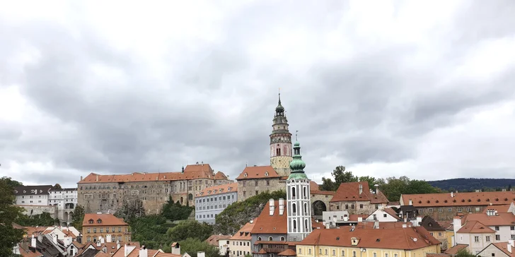 Moderní ubytování s terasou blízko zámku Hluboká pro 2–4 osoby