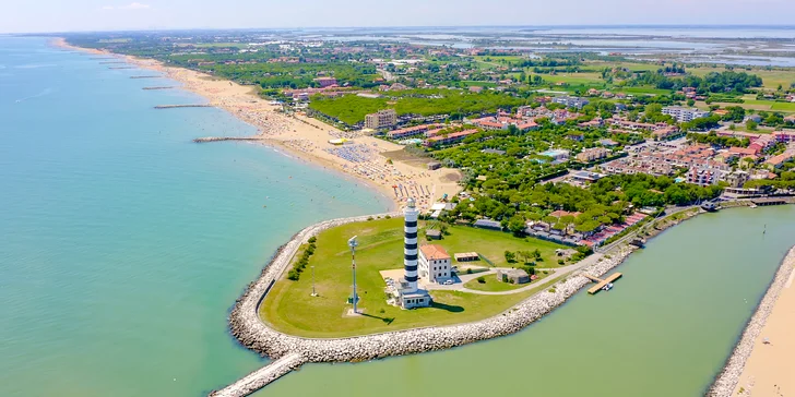 Italské prázdniny u Jadranu s plavbou po benátské laguně