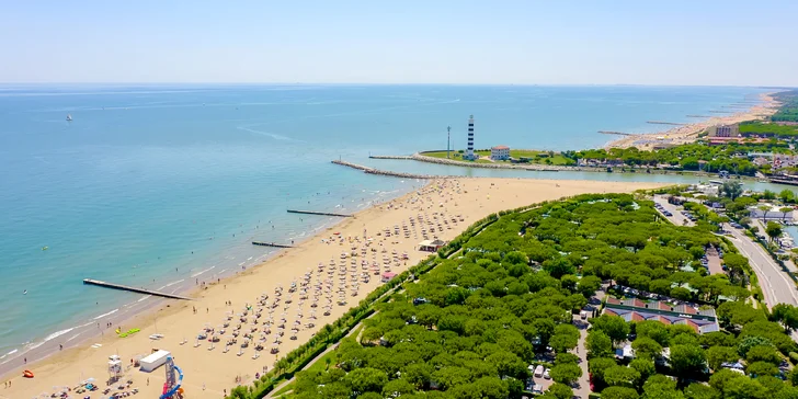 Italské prázdniny u Jadranu s plavbou po benátské laguně