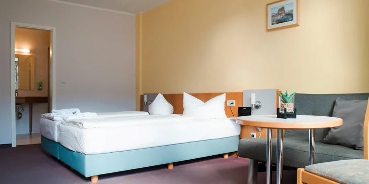 Saské Švýcarsko: hotel s polopenzí blízko Königsteinu a 2 děti zdarma