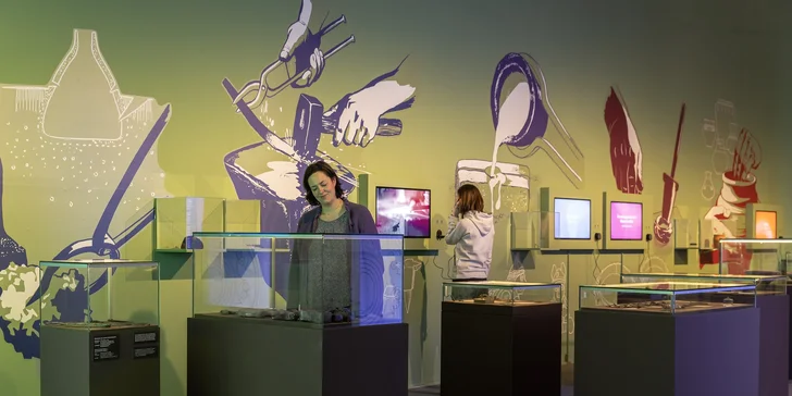 Od pravěku po středověk: skanzen a muzeum v Dolním Rakousku, program i v češtině, expozice o době ledové