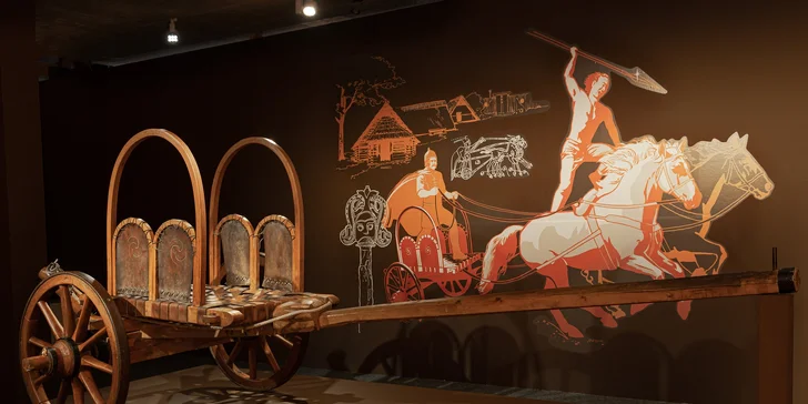Od pravěku po středověk: skanzen a muzeum v Dolním Rakousku, program i v češtině, expozice o době ledové