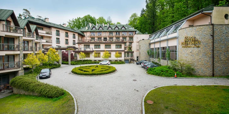 Wellness pobyt ve 4* adult friendly hotelu v polském lázeňském městě Krynica-Zdrój