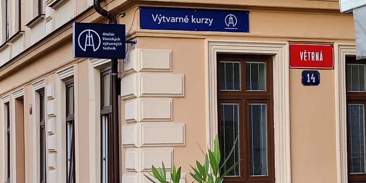 Malířský kurz pro 1 osobu v Ateliéru klasických výtvarných technik, až 5 lekcí