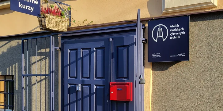 Malířský kurz pro 1 osobu v Ateliéru klasických výtvarných technik, až 5 lekcí
