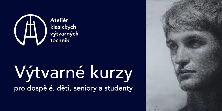 Malířský kurz pro 1 osobu v Ateliéru klasických výtvarných technik, až 5 lekcí