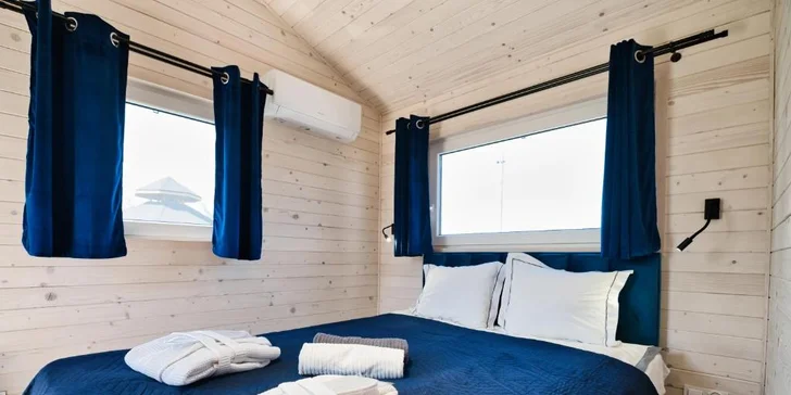 Designové domky v Zatoru jen 100 m od Energylandie: atrakce i SPA zóna přímo v objektu