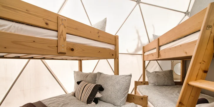 Designové domky v Zatoru jen 100 m od Energylandie: atrakce i SPA zóna přímo v objektu