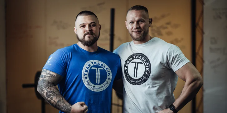 Až 5 soukromých silových tréninků se strongmanem Jirkou Tkadlčíkem