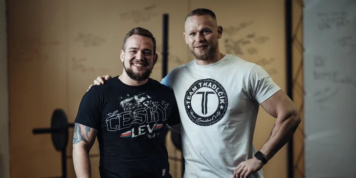 Až 5 soukromých silových tréninků se strongmanem Jirkou Tkadlčíkem