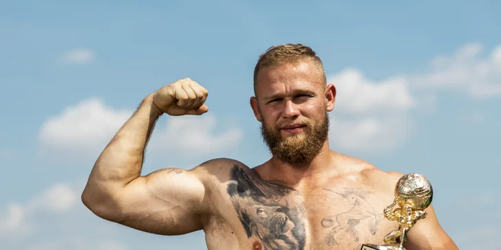 Až 5 soukromých silových tréninků se strongmanem Jirkou Tkadlčíkem