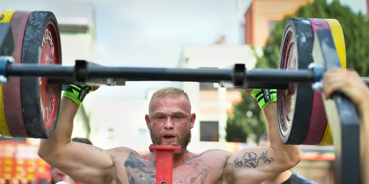 Až 5 soukromých silových tréninků se strongmanem Jirkou Tkadlčíkem