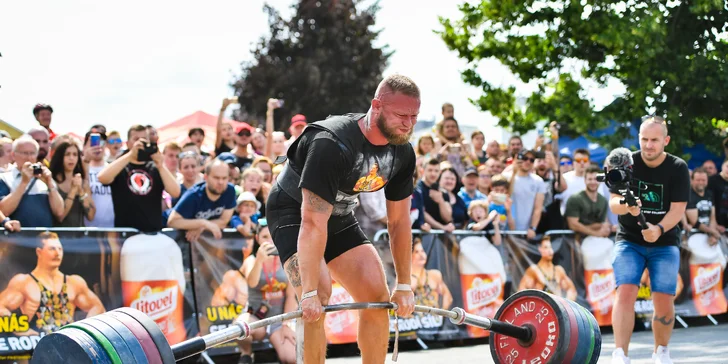 Až 5 soukromých silových tréninků se strongmanem Jirkou Tkadlčíkem
