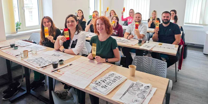 Kurz čínského malování s lektorem z Číny: pro 1 nebo 2 osoby