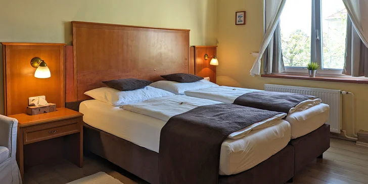 Pobyt v Mariánských Lázních: snídaně i varianta se vstupem do bazénu a parku Boheminium