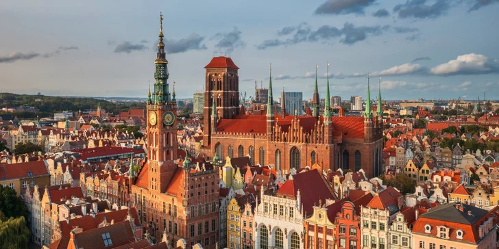 Gdaňsk a Helská kosa: zájezd na perlu Baltu se zastávkou v Malborku, 1 noc v hotelu se snídaní