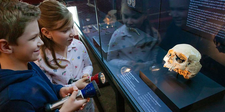 Od pravěku po středověk: skanzen a muzeum v Dolním Rakousku, program i v češtině, expozice o době ledové
