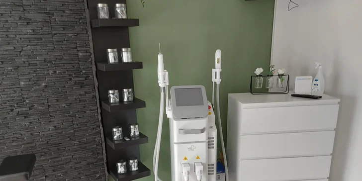Inovativní a bezbolestná DPL epilace horního rtu, brady, podpaží či lýtek