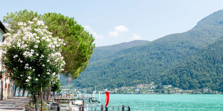Švýcarské Lugano a Bellinzony s trojicí hradů UNESCO