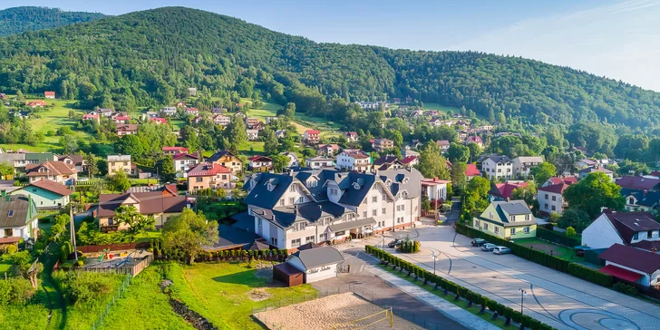Polské Beskydy: neomezený wellness, polopenze, top zázemí pro rodiny s dětmi, až 2 děti zdarma