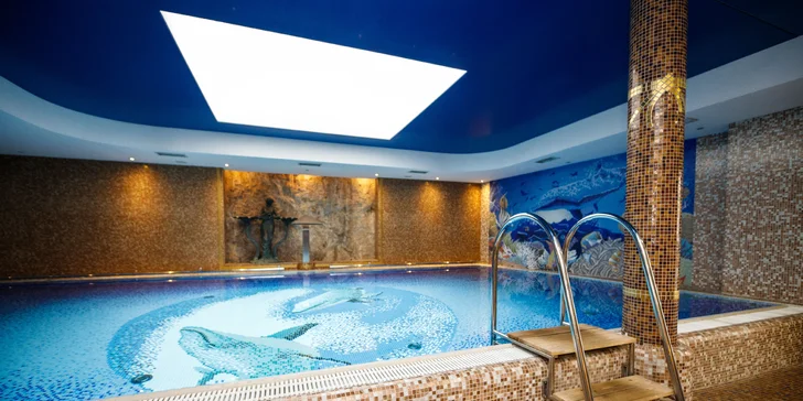 Pobyt v elegantním hotelu blízko kolonády: snídaně, wellness i procedury