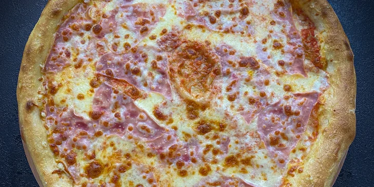 Pizza s sebou dle výběru (40 cm), 12 druhů vč. vegetariánských