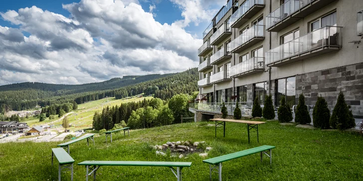 Polský Králický Sněžník: moderní apartmány, snídaně či polopenze, neomezený wellness i aktivity