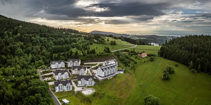Polský Králický Sněžník: moderní apartmány, snídaně či polopenze, neomezený wellness i aktivity