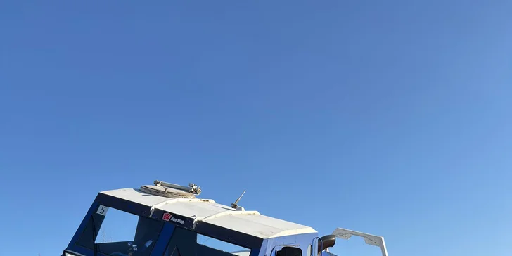 15–60 minut drtivé jízdy v kabině giganta Tatra 813 8x8 Truck Trial