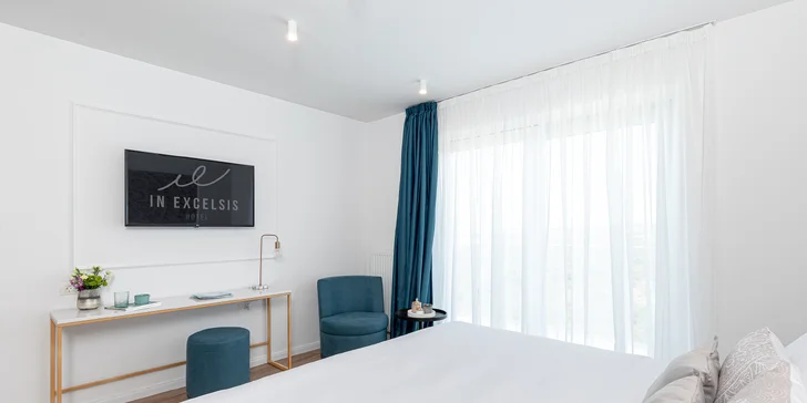 Moderní hotel na chorvatském ostrově Pag se snídaní či polopenzí a wellness