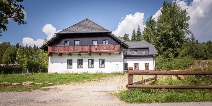 Útulné apartmány na Šumavě až pro 6 osob: snídaně i finská sauna