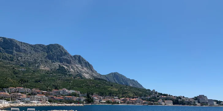 Apartmány v Podgoře až pro 6 osob: 300 m na pláž, letovisko se spoustou vyžití