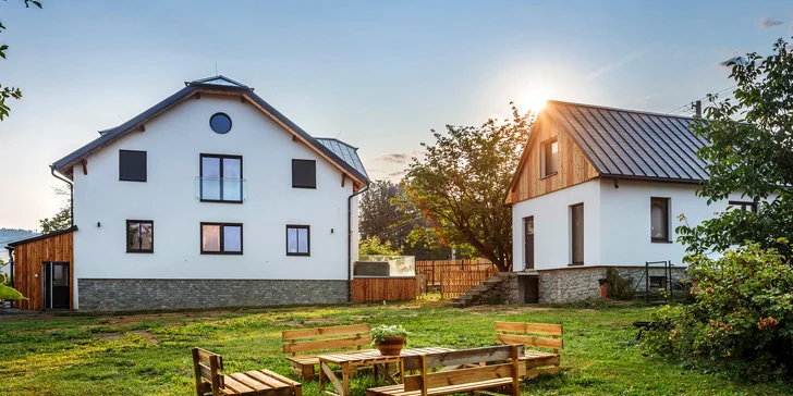Nádherné apartmány ve Velkých Losinách: kapacita až 8 osob, možnost snídaní i wellness