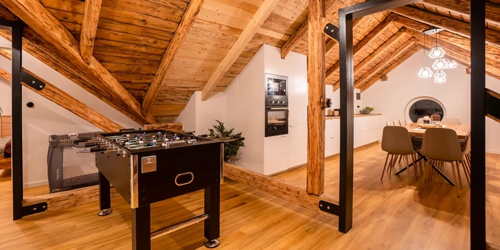 Nádherné apartmány ve Velkých Losinách: kapacita až 8 osob, možnost snídaní i wellness