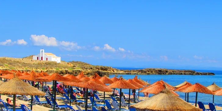 Letecký zájezd na Zakynthos: penzion Christina 100 m od pláže, možnost snídaní i bazénu